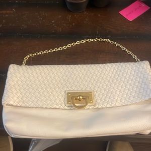 Leather banana republic purse nwt
